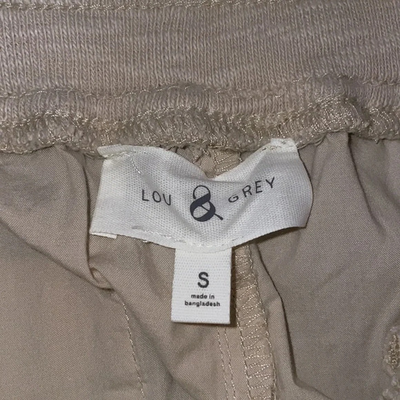 Lou & Grey Women’s Poplin Cotton Shorts Size Small in Cool - Picture 3 of 6